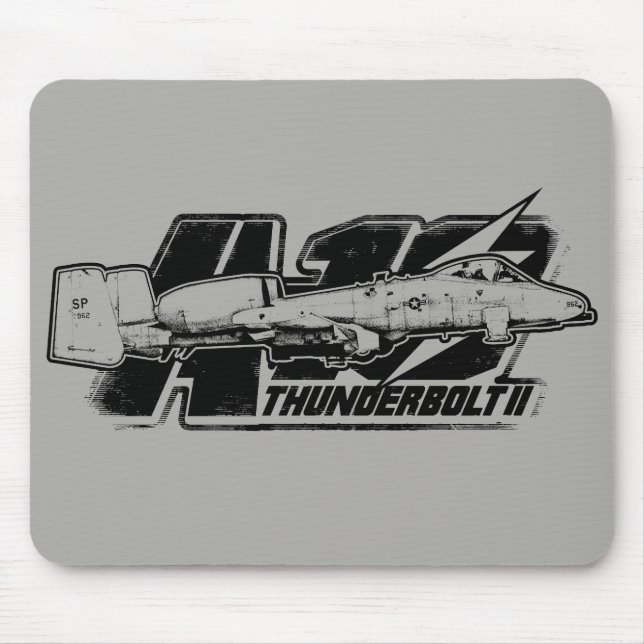 Mousepad Pasta do mouse A-10 Thunderbolt II (Frente)