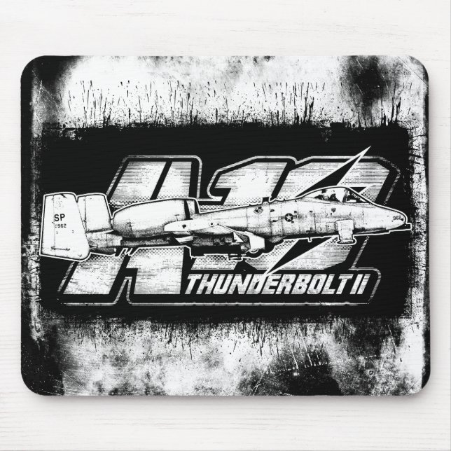 Mousepad Pasta do mouse A-10 Thunderbolt II (Frente)