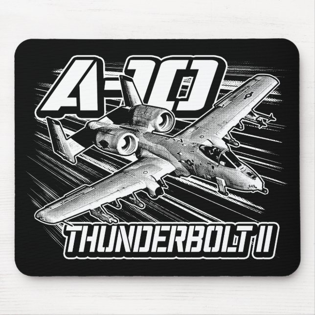 Mousepad Pasta do mouse A-10 Thunderbolt II (Frente)