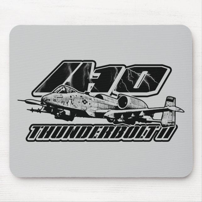 Mousepad Pasta do mouse A-10 Thunderbolt II (Frente)