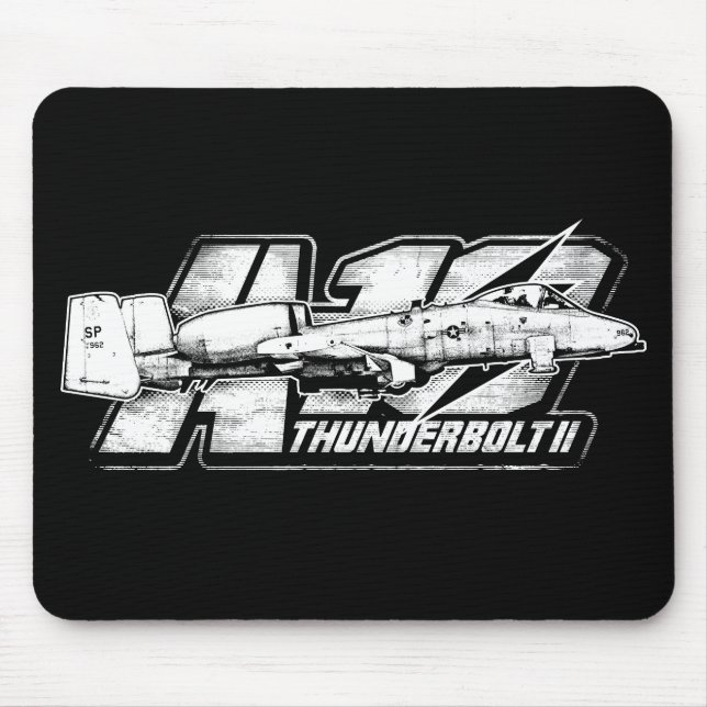 Mousepad Pasta do mouse A-10 Thunderbolt II (Frente)