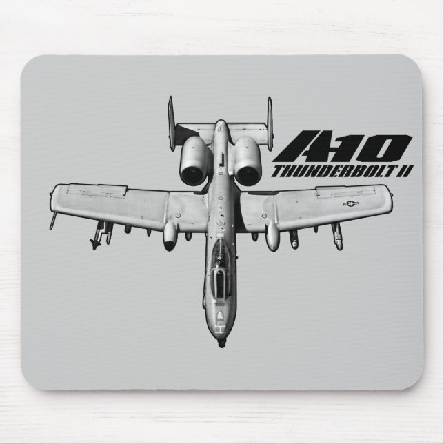 Mousepad Pasta do mouse A-10 Thunderbolt II (Frente)