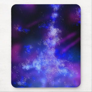 Mousepad Pasta do mouse Blue Sapphire do Céu Noturno