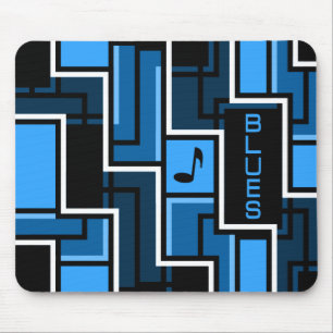 Mousepad Pasta do mouse Blues