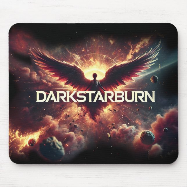 Mousepad Pasta do mouse DarkStarBurn (Frente)