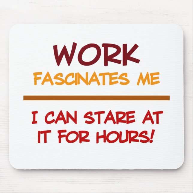 Mousepad Pasta do mouse de trabalho (Frente)