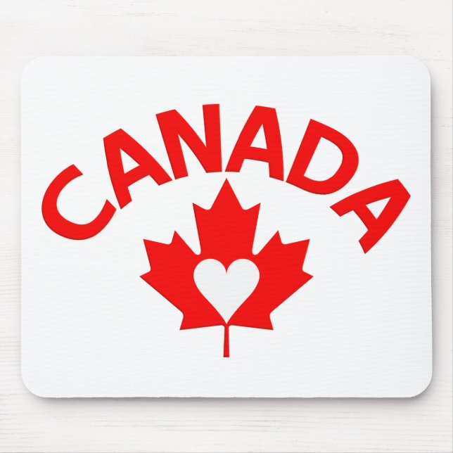 Mousepad Pasta do mouse do Canadá (Frente)