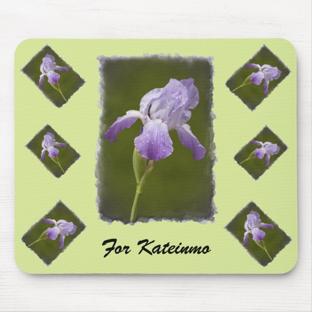 Mousepad Pasta do mouse Iris, para Kateinmo (Frente)