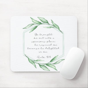 Mousepad Pasta do mouse verso da bíblia