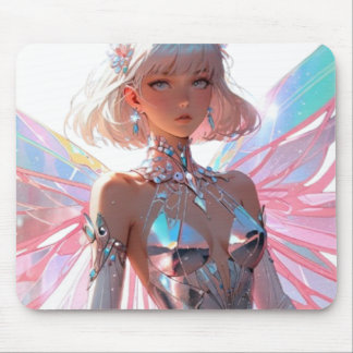 Mousepad Pasta do rato anjo da borboleta