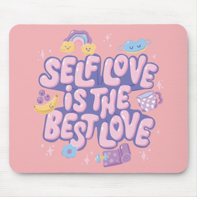 Mousepad Pasta do rato com aspas motivacionais (Frente)