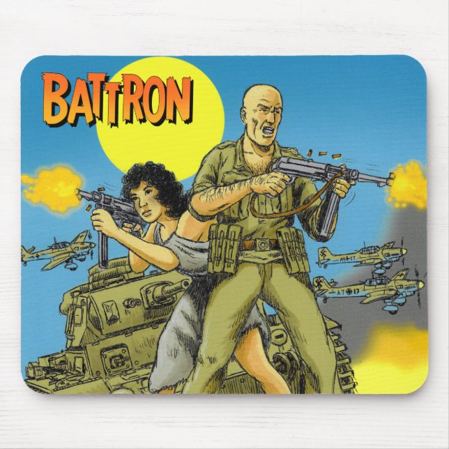 Mousepad Pasta do rato de Battron (Frente)
