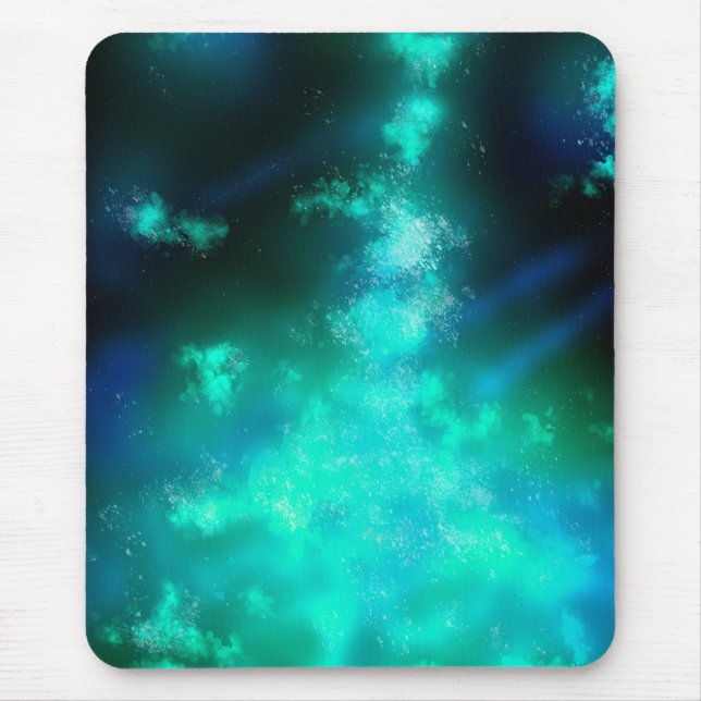 Mousepad Pasta do rato Verde Emerald Sky (Frente)