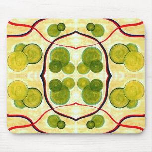 Mousepad Pasta flutuante de Creme Verde