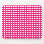Mousepad Pasta-Mão-de-Mão Rosa-branca<br><div class="desc">Corações Simples e Doces Padrões Mousepad com um padrão repetitivo de pequenos corações rosa. Pode ser acrescentado texto a esta design para lhe dar um toque pessoal.</div>