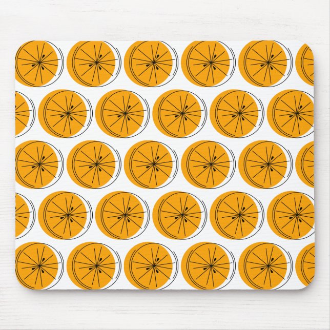 Mousepad Pasta multirato Citrus Orange (Frente)