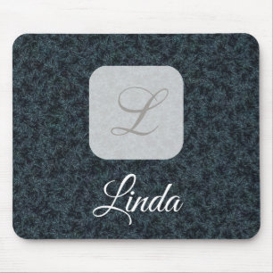 Mousepad Pasta preta personalizada do rato
