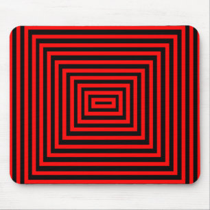 Mousepad Pasta vermelha e preta do rato