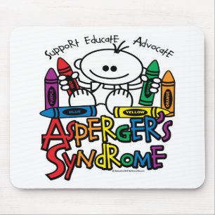 Mousepad Pastéis da síndrome de Asperger