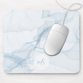 Mousepad Pastel Blue Abstrato personalizado