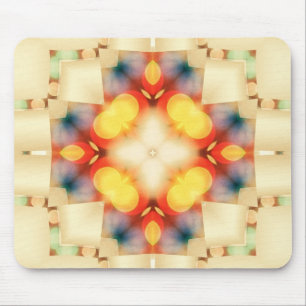 Mousepad Pastel Brilhante No Bloco De Luz Interior