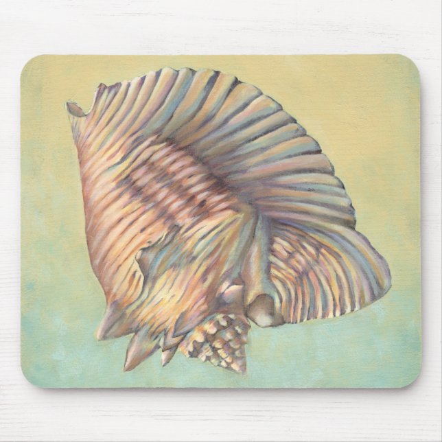 Mousepad Pastel Grande Shell de Conch (Frente)