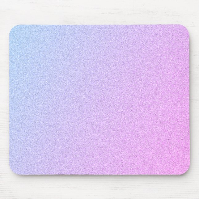 Mousepad Pastel Ombre Glitter (Frente)