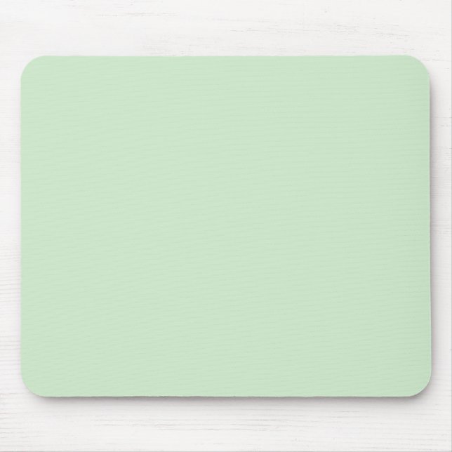 Mousepad Pastel Pistachio - Cor Sólida | Clássico | Elegant (Frente)