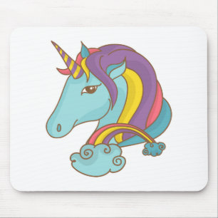 Mousepad Pastel Unicorn