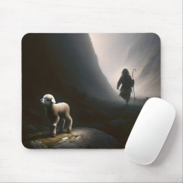 Mousepad Pastor encontrando uma lâmpada perdida