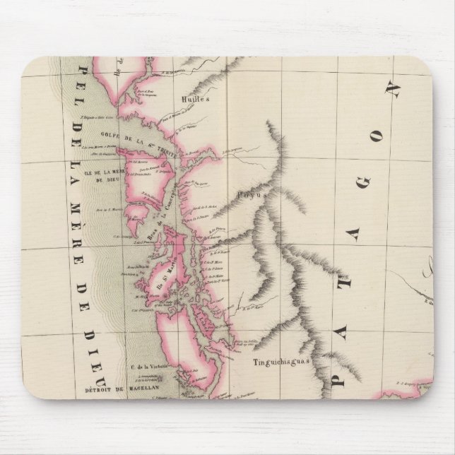 Mousepad Patagônia, América do Sul 40 (Frente)