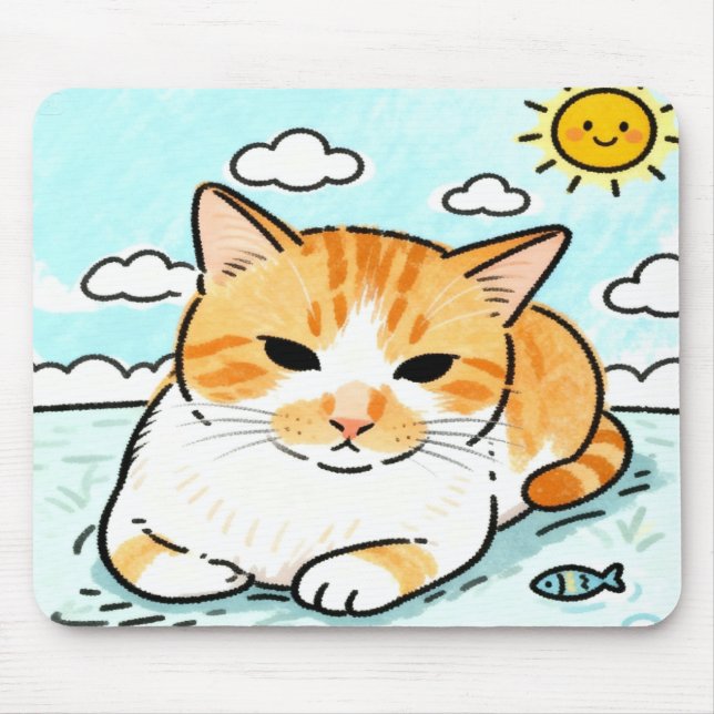 Mousepad Patas & Lago pela Manhã (Frente)