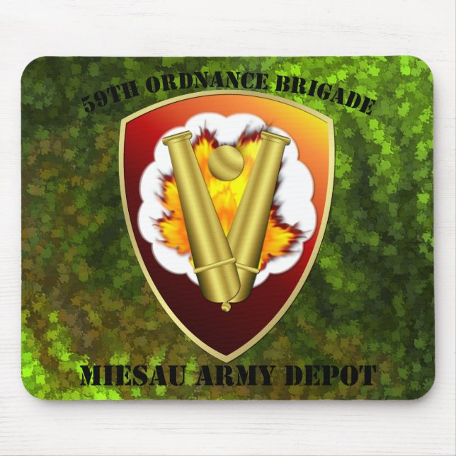 Mousepad Patch da Brigada de Portaria 59 (Frente)