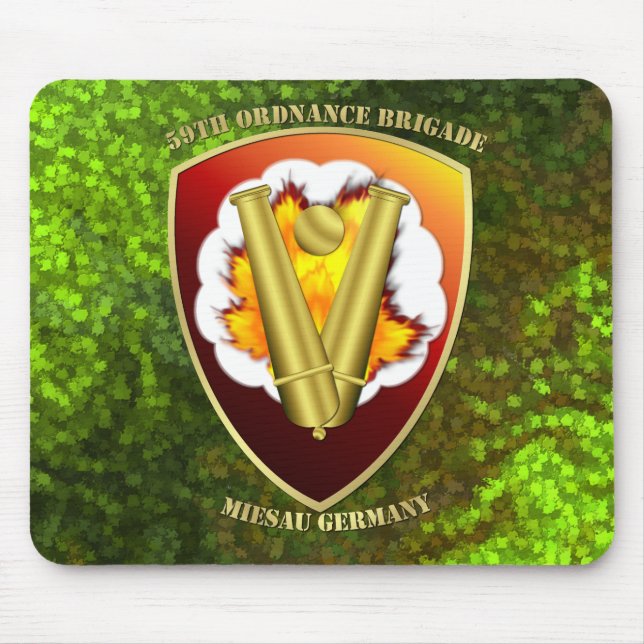 Mousepad Patch da Brigada de Portaria 59 (Frente)