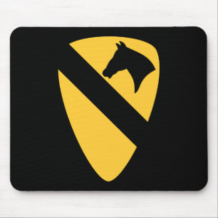 Mousepad Patch Patriótico da Divisão de Cavalaria de 1rua