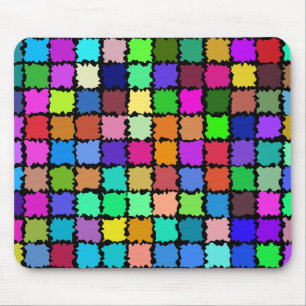 Mousepad Patches de Abstrato