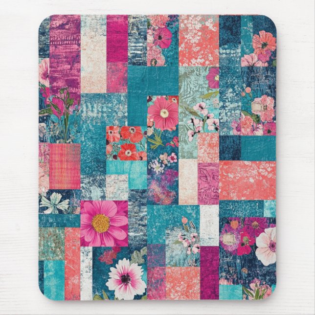 Mousepad Patchwork de Hippie (Frente)