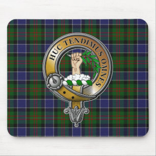 Mousepad Paterson Tartan e Crachá