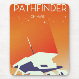 Mousepad Pathfinder em Arte Espacial de Marte