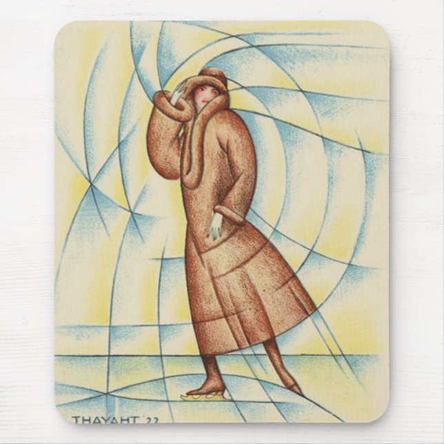 Mousepad Patinador artístico (Frente)