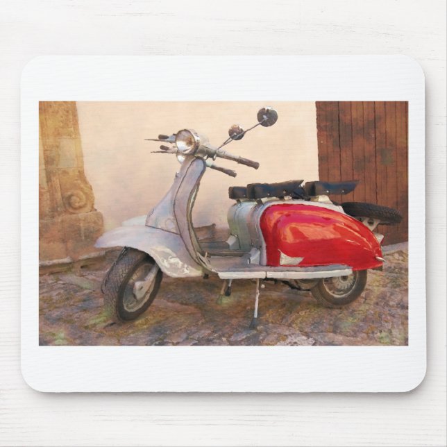 Mousepad Patinete de Impressitaly Lambretta (Frente)