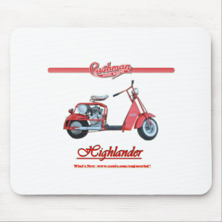 Mousepad Patinete do escocês de Cushman