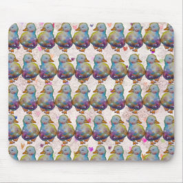 Mousepad Pato chamado Arco-íris