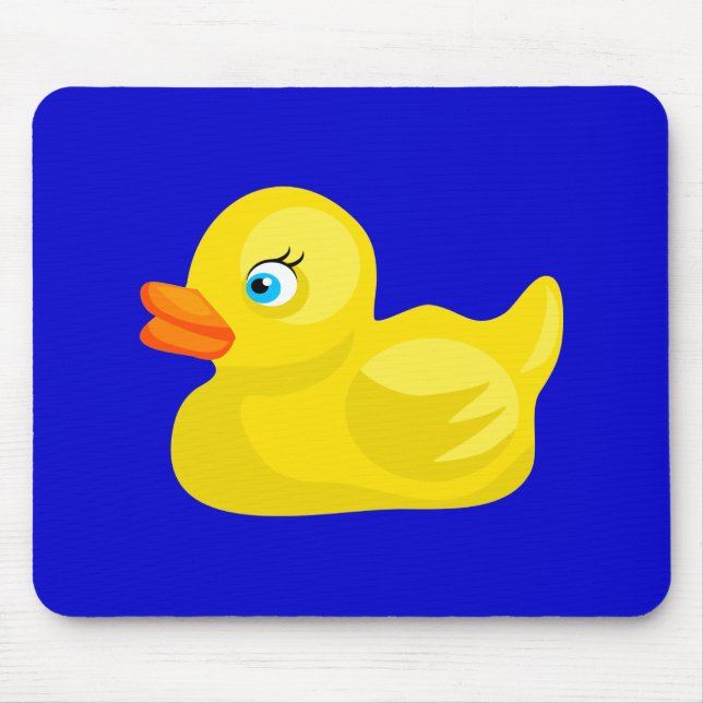 Mousepad Pato de borracha amarelo (Frente)