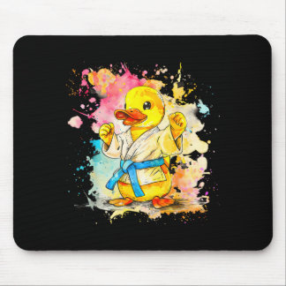 Mousepad Pato de Borracha de Judô Natureza Kickboxing Taekw