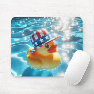 Mousepad Pato De Borracha Patriótico No Pool