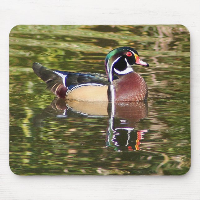 Mousepad Pato de madeira (Frente)