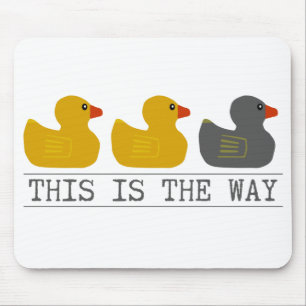 Mousepad Pato de Pato Minesota Cinza - É assim