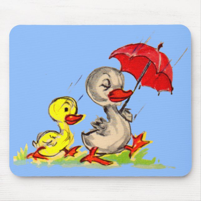 Mousepad pato e patinho (Frente)