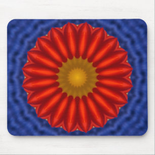Mousepad Pato em azul com amarelo
